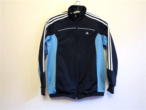 adidas blauw piloten jas|Blauwe Adidas Jas online kopen .